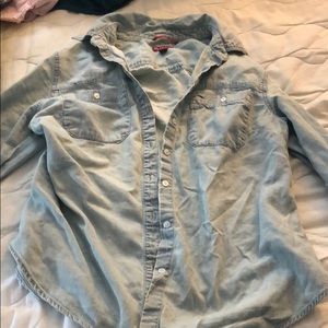 Chambray Button Down Shirt